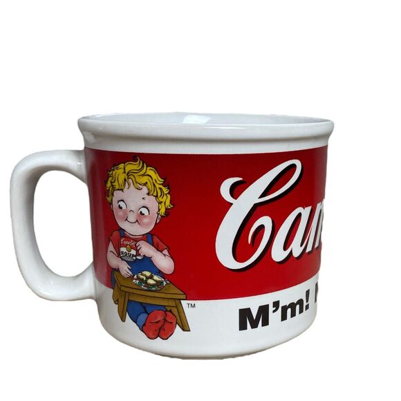 Vintage 1998 Campbell’s Kids Soup Mug Westwood 14 oz M'm M'm Good Ceramic Cup - Picture 2 of 6